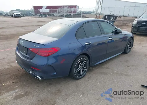 2024 Mercedes-Benz C 300 из США, поврежденный, VIN W1KAF4HB3RR213359